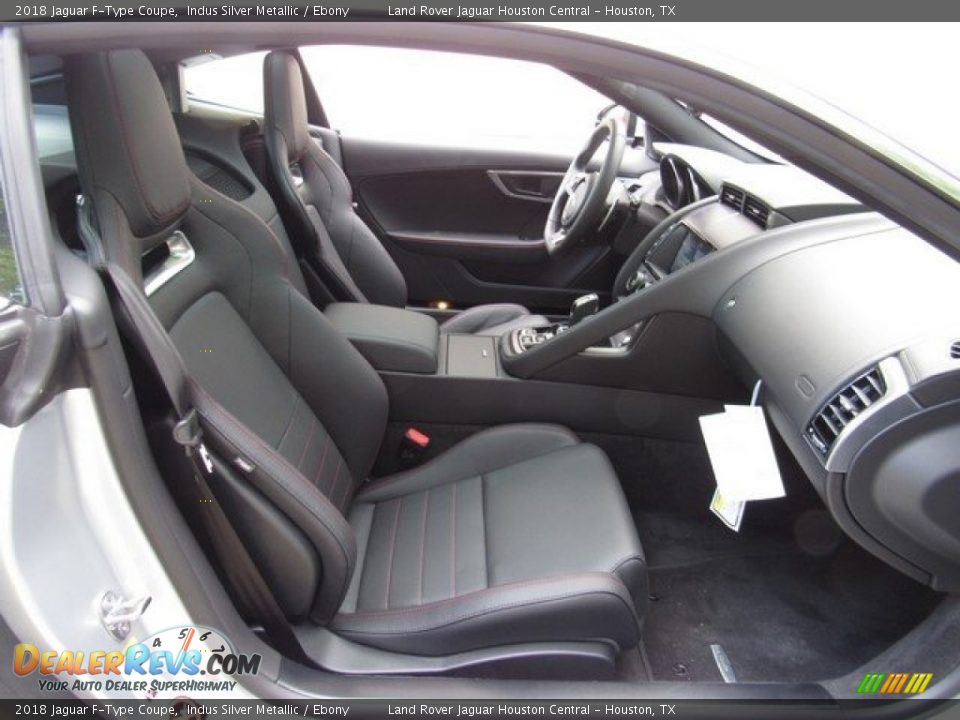 2018 Jaguar F-Type Coupe Indus Silver Metallic / Ebony Photo #5
