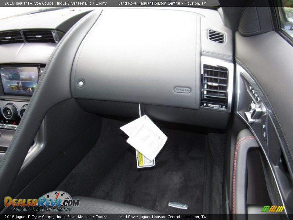 2018 Jaguar F-Type Coupe Indus Silver Metallic / Ebony Photo #14