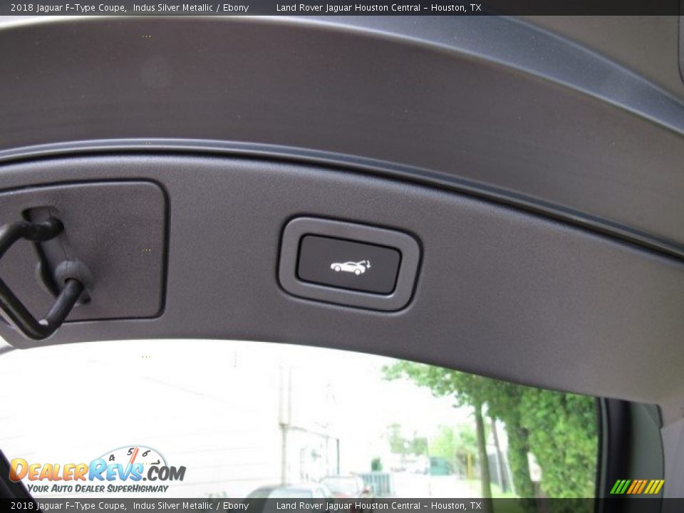 2018 Jaguar F-Type Coupe Indus Silver Metallic / Ebony Photo #19