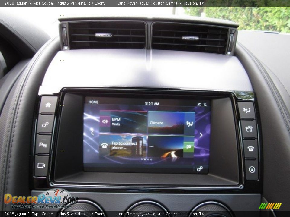 2018 Jaguar F-Type Coupe Indus Silver Metallic / Ebony Photo #28