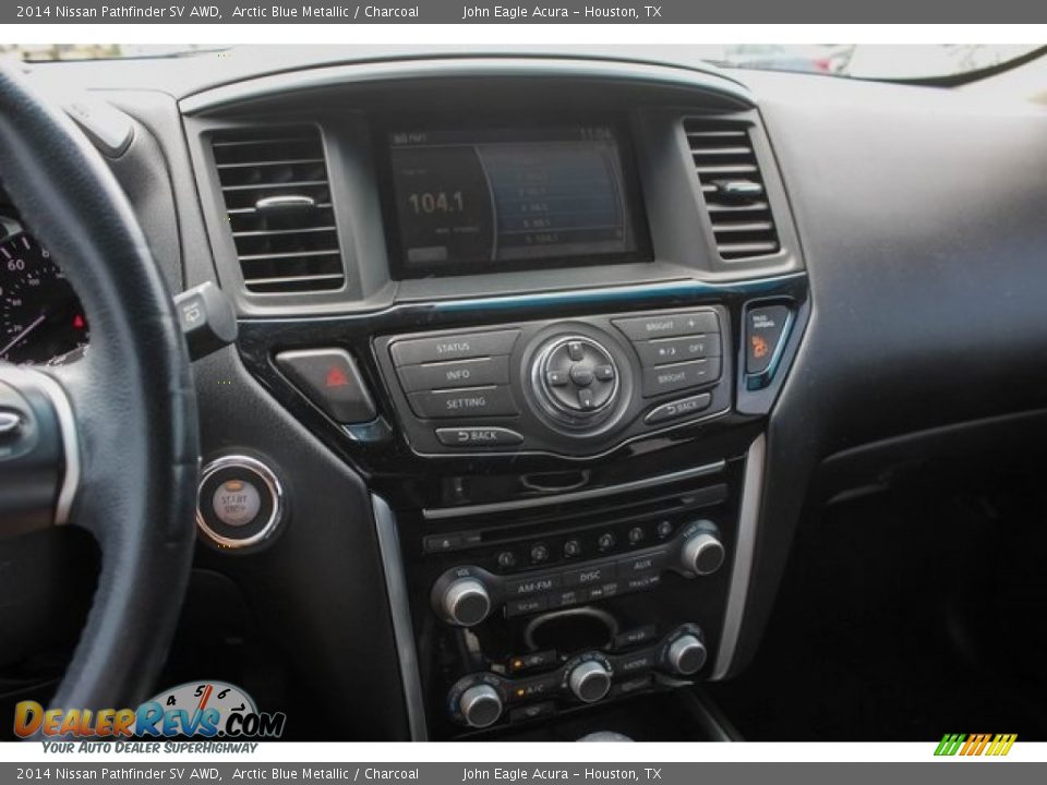 2014 Nissan Pathfinder SV AWD Arctic Blue Metallic / Charcoal Photo #28