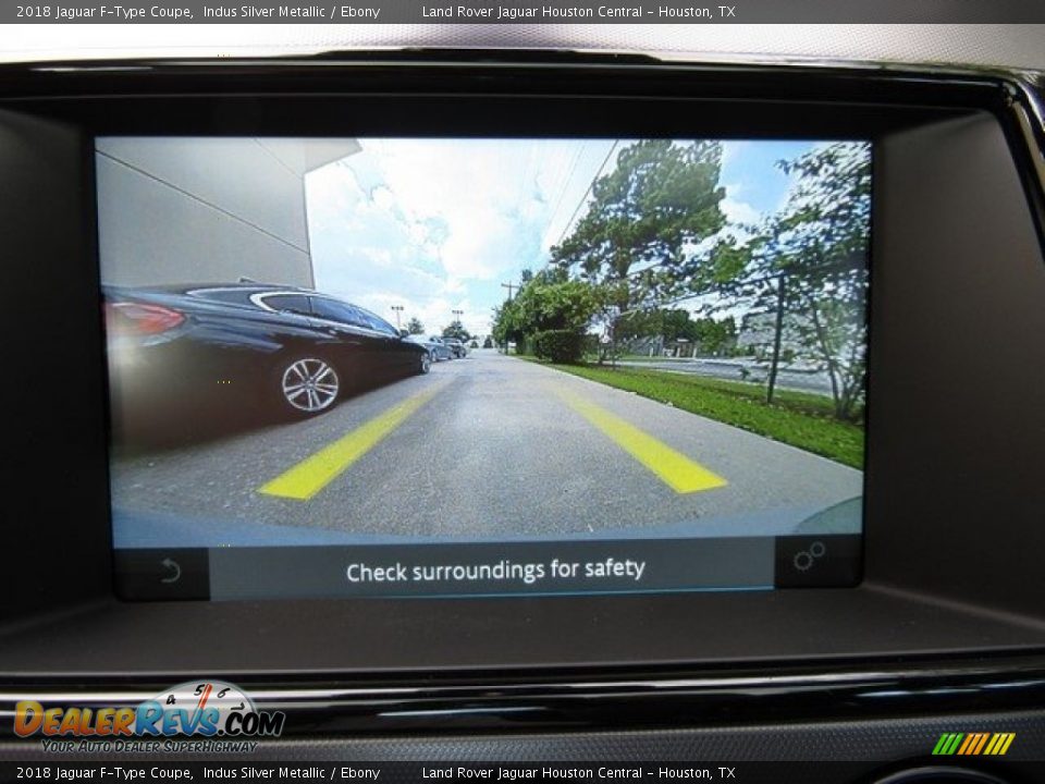 2018 Jaguar F-Type Coupe Indus Silver Metallic / Ebony Photo #33