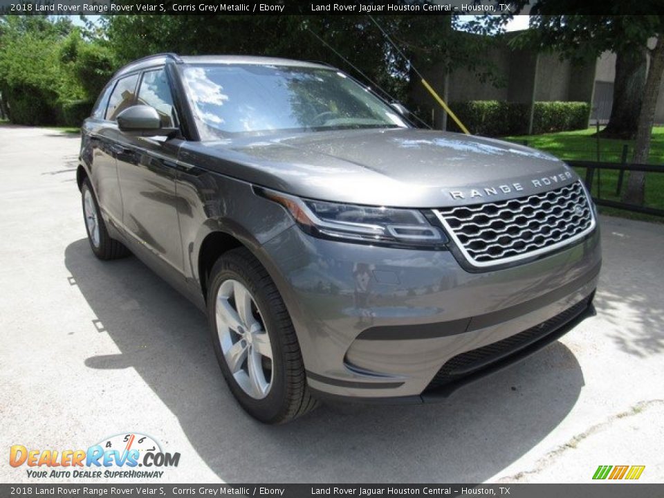 2018 Land Rover Range Rover Velar S Corris Grey Metallic / Ebony Photo #2