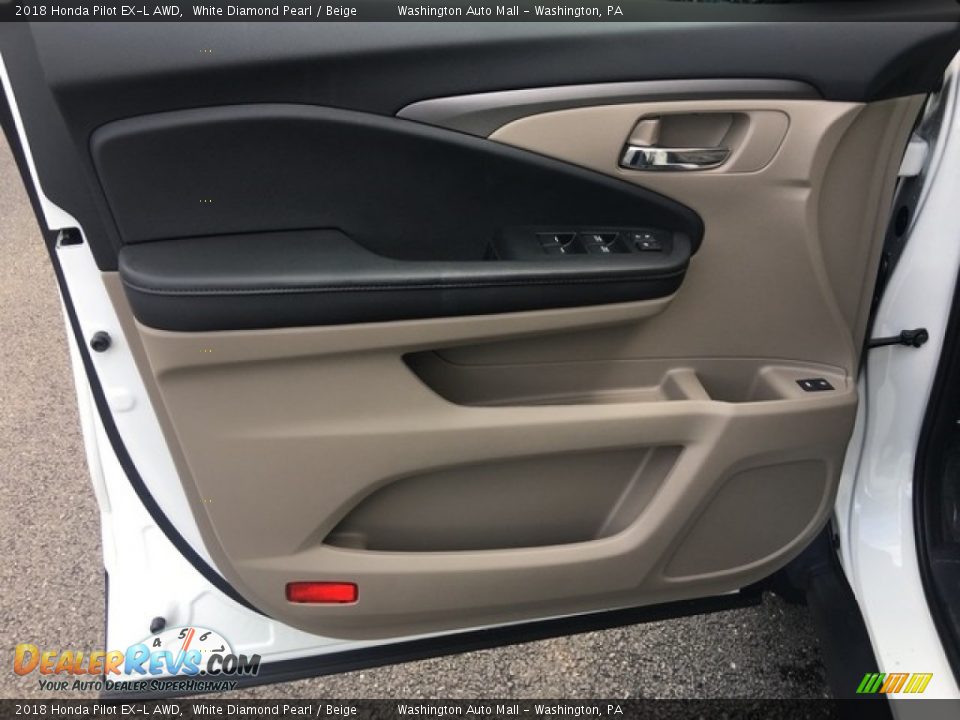 Door Panel of 2018 Honda Pilot EX-L AWD Photo #10