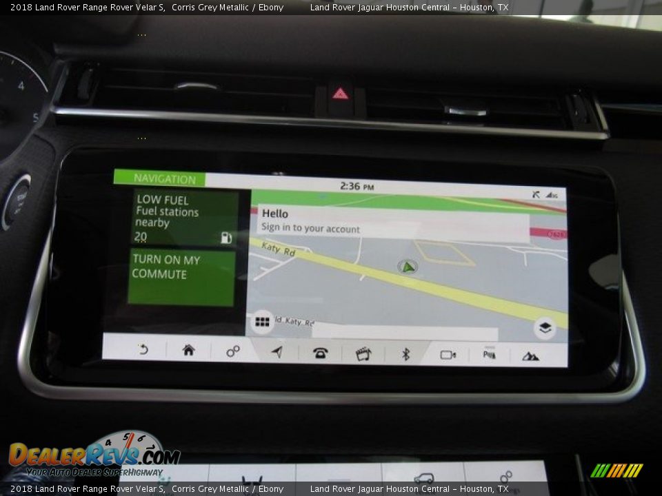 Navigation of 2018 Land Rover Range Rover Velar S Photo #32