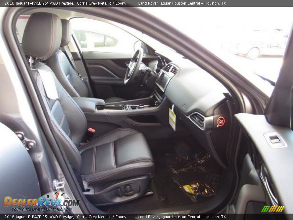 2018 Jaguar F-PACE 25t AWD Prestige Corris Grey Metallic / Ebony Photo #5
