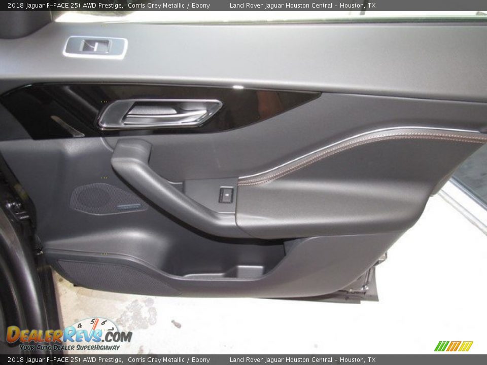 2018 Jaguar F-PACE 25t AWD Prestige Corris Grey Metallic / Ebony Photo #21