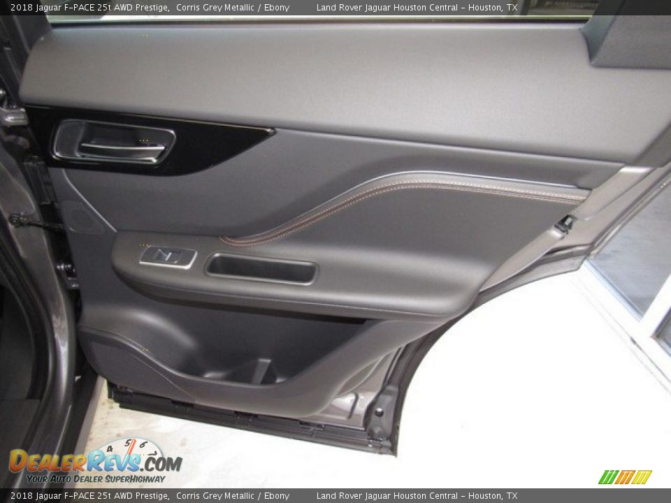 2018 Jaguar F-PACE 25t AWD Prestige Corris Grey Metallic / Ebony Photo #22