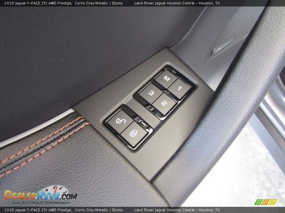 2018 Jaguar F-PACE 25t AWD Prestige Corris Grey Metallic / Ebony Photo #26