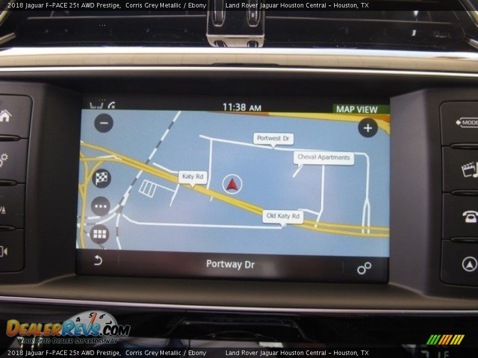 2018 Jaguar F-PACE 25t AWD Prestige Corris Grey Metallic / Ebony Photo #33