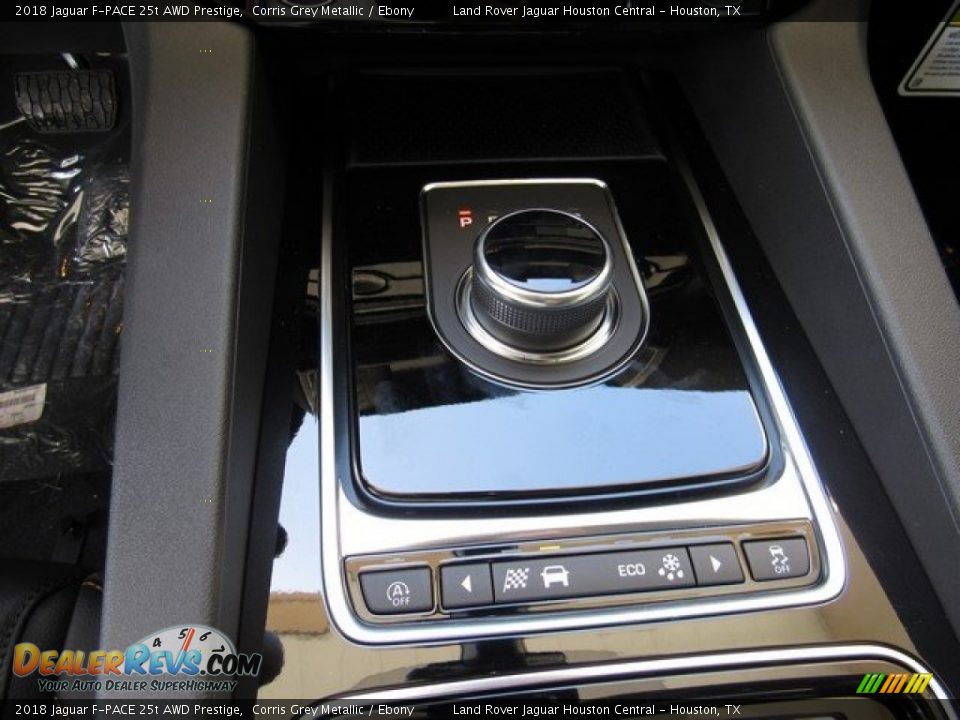 2018 Jaguar F-PACE 25t AWD Prestige Corris Grey Metallic / Ebony Photo #35