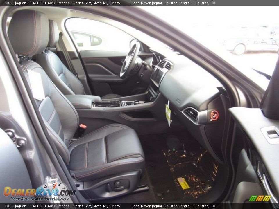 2018 Jaguar F-PACE 25t AWD Prestige Corris Grey Metallic / Ebony Photo #5