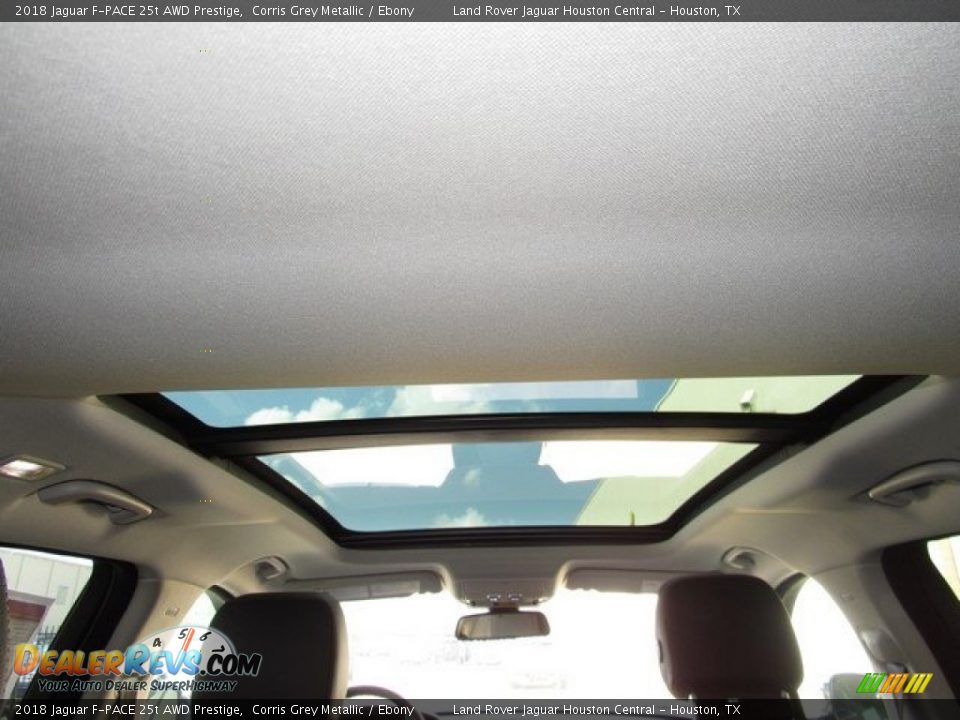 2018 Jaguar F-PACE 25t AWD Prestige Corris Grey Metallic / Ebony Photo #18