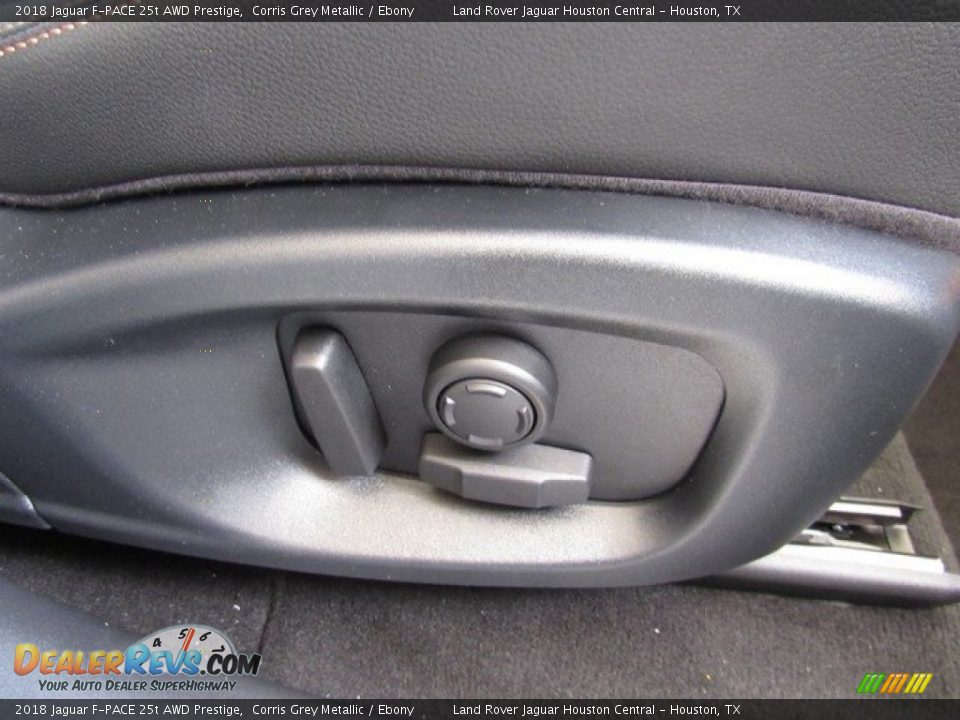 2018 Jaguar F-PACE 25t AWD Prestige Corris Grey Metallic / Ebony Photo #20
