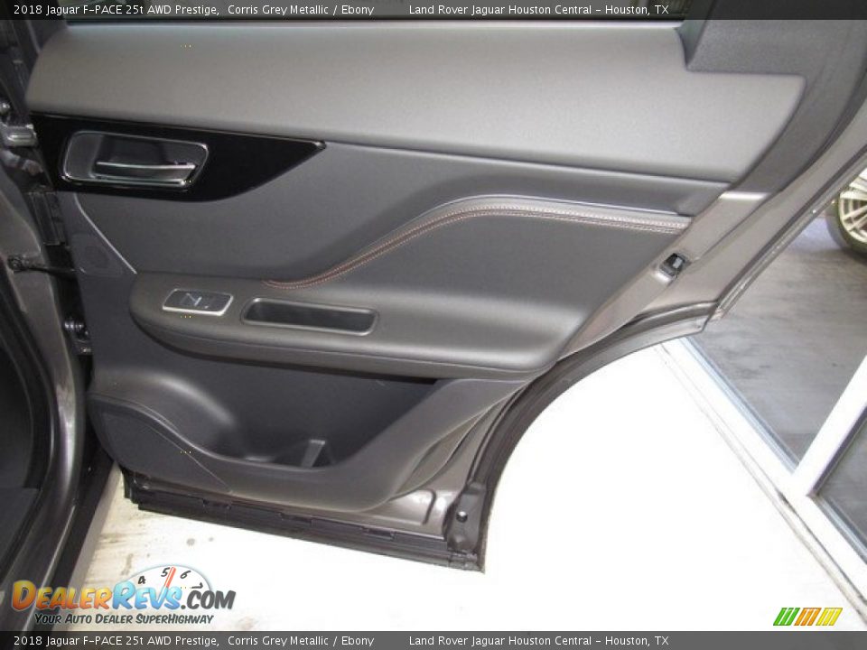 2018 Jaguar F-PACE 25t AWD Prestige Corris Grey Metallic / Ebony Photo #22