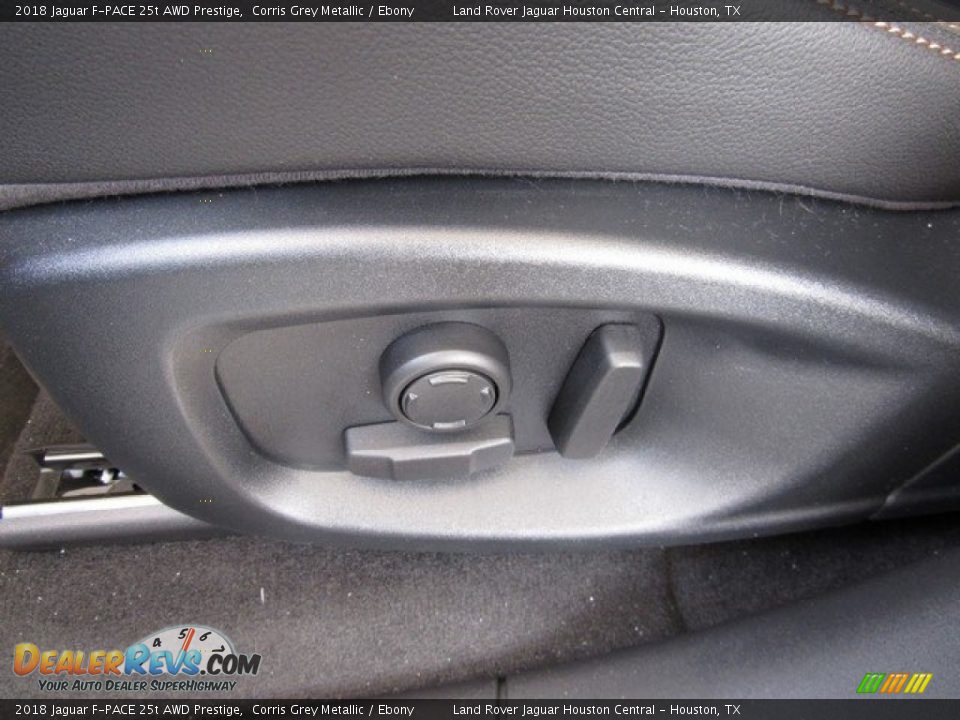 2018 Jaguar F-PACE 25t AWD Prestige Corris Grey Metallic / Ebony Photo #27