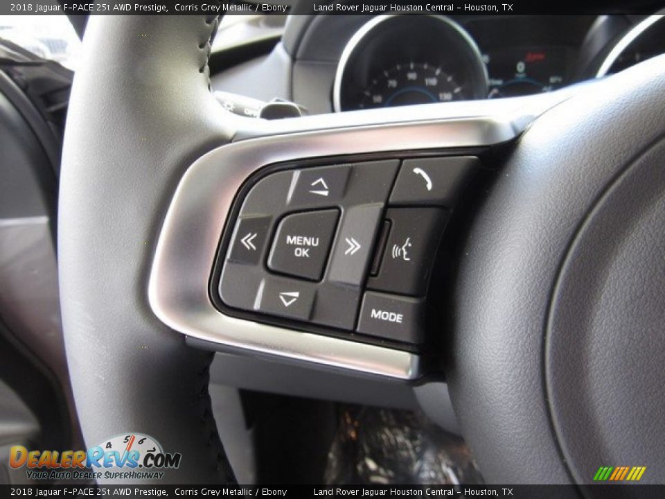 2018 Jaguar F-PACE 25t AWD Prestige Corris Grey Metallic / Ebony Photo #29