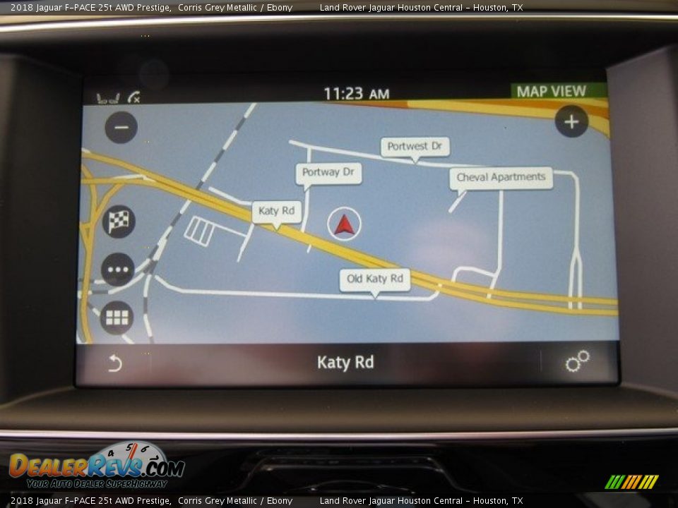 2018 Jaguar F-PACE 25t AWD Prestige Corris Grey Metallic / Ebony Photo #33