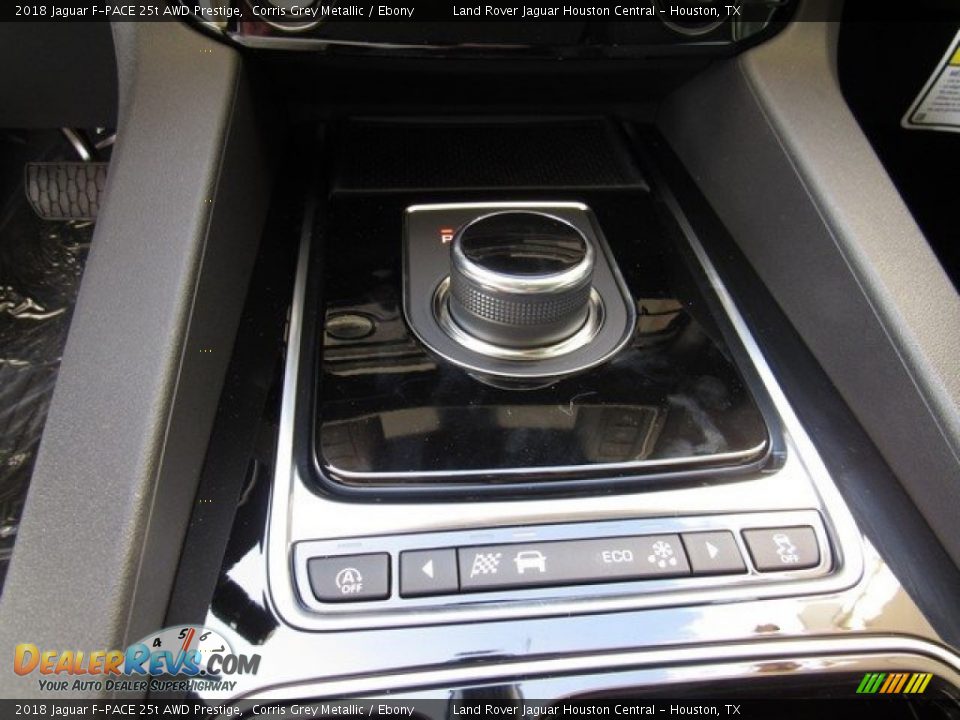 2018 Jaguar F-PACE 25t AWD Prestige Corris Grey Metallic / Ebony Photo #34