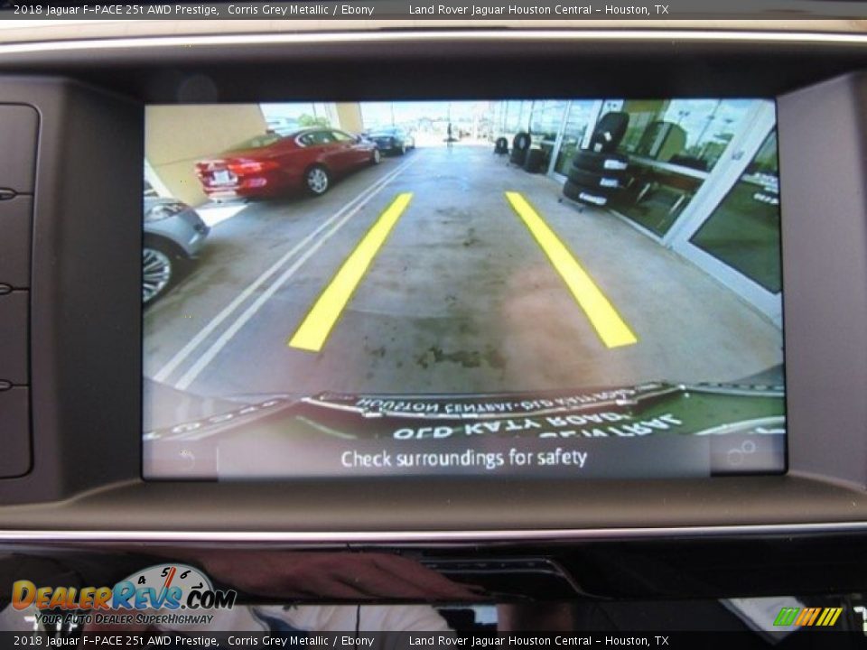 2018 Jaguar F-PACE 25t AWD Prestige Corris Grey Metallic / Ebony Photo #36