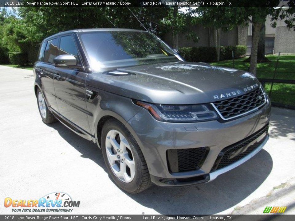 2018 Land Rover Range Rover Sport HSE Corris Grey Metallic / Ebony Photo #2