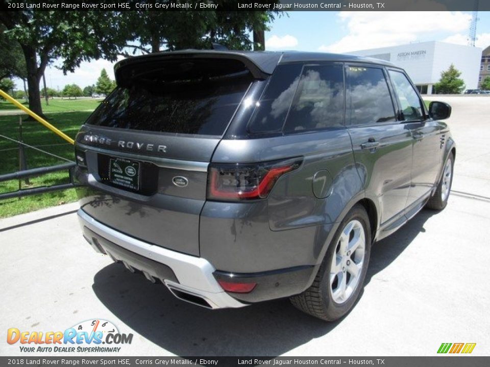 2018 Land Rover Range Rover Sport HSE Corris Grey Metallic / Ebony Photo #7