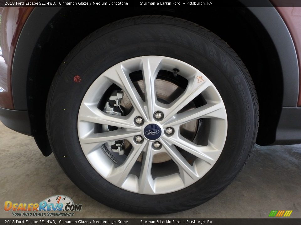 2018 Ford Escape SEL 4WD Cinnamon Glaze / Medium Light Stone Photo #4