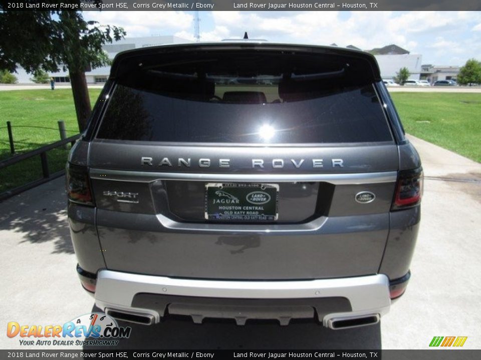 2018 Land Rover Range Rover Sport HSE Corris Grey Metallic / Ebony Photo #8