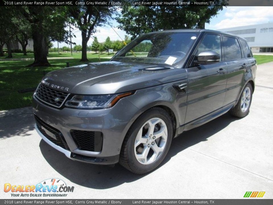 2018 Land Rover Range Rover Sport HSE Corris Grey Metallic / Ebony Photo #10