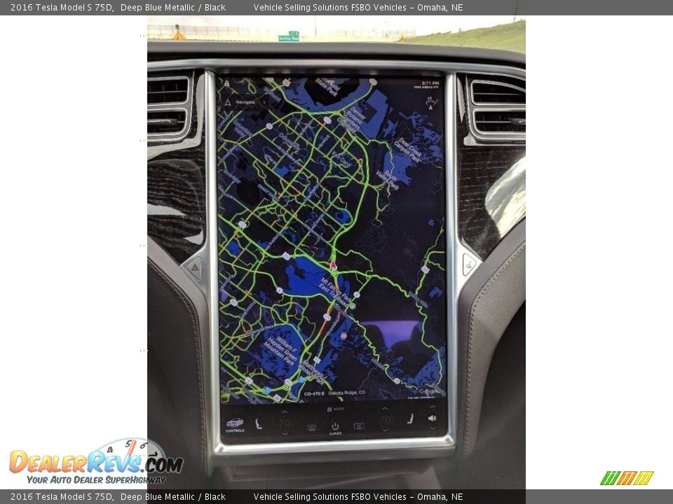 Navigation of 2016 Tesla Model S 75D Photo #3