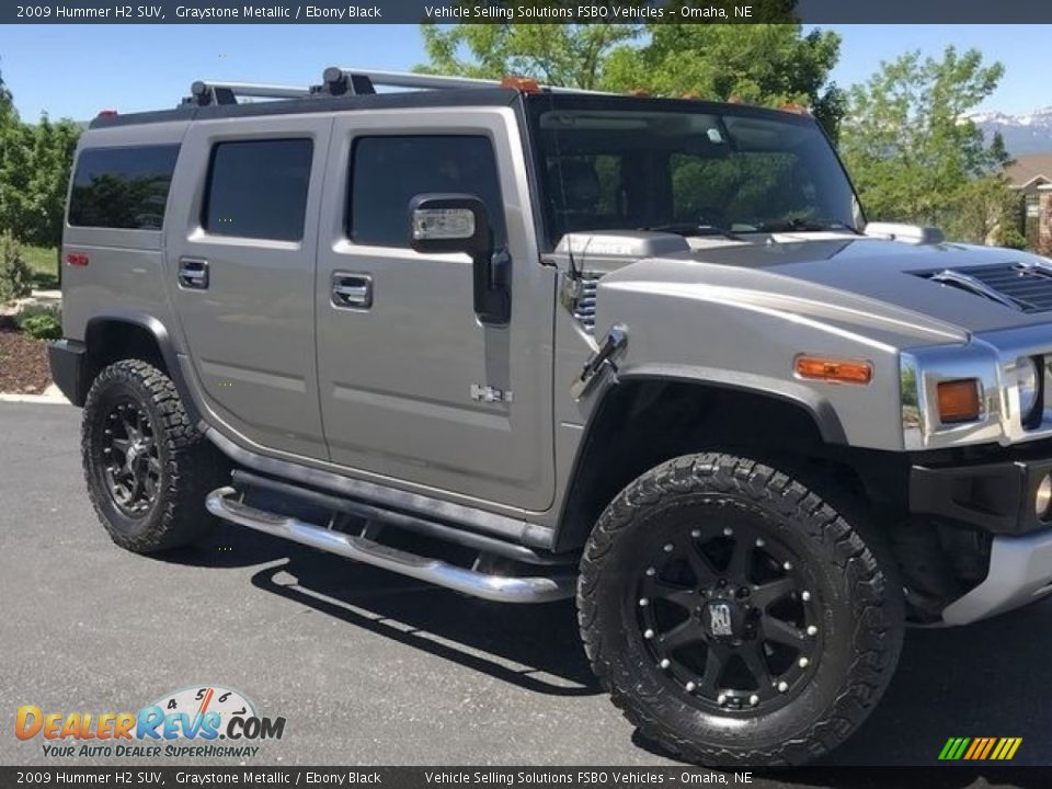 2009 Hummer H2 SUV Graystone Metallic / Ebony Black Photo #1