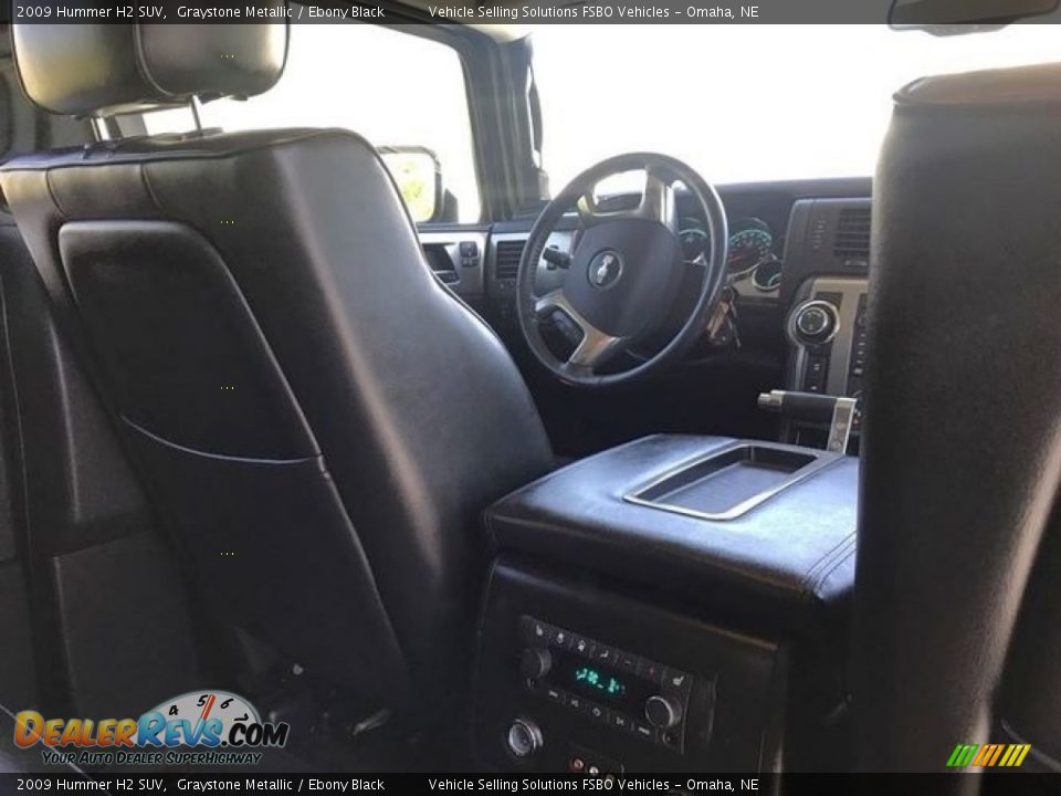 2009 Hummer H2 SUV Graystone Metallic / Ebony Black Photo #4