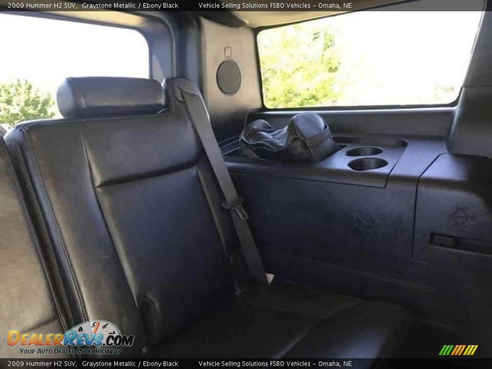 2009 Hummer H2 SUV Graystone Metallic / Ebony Black Photo #10