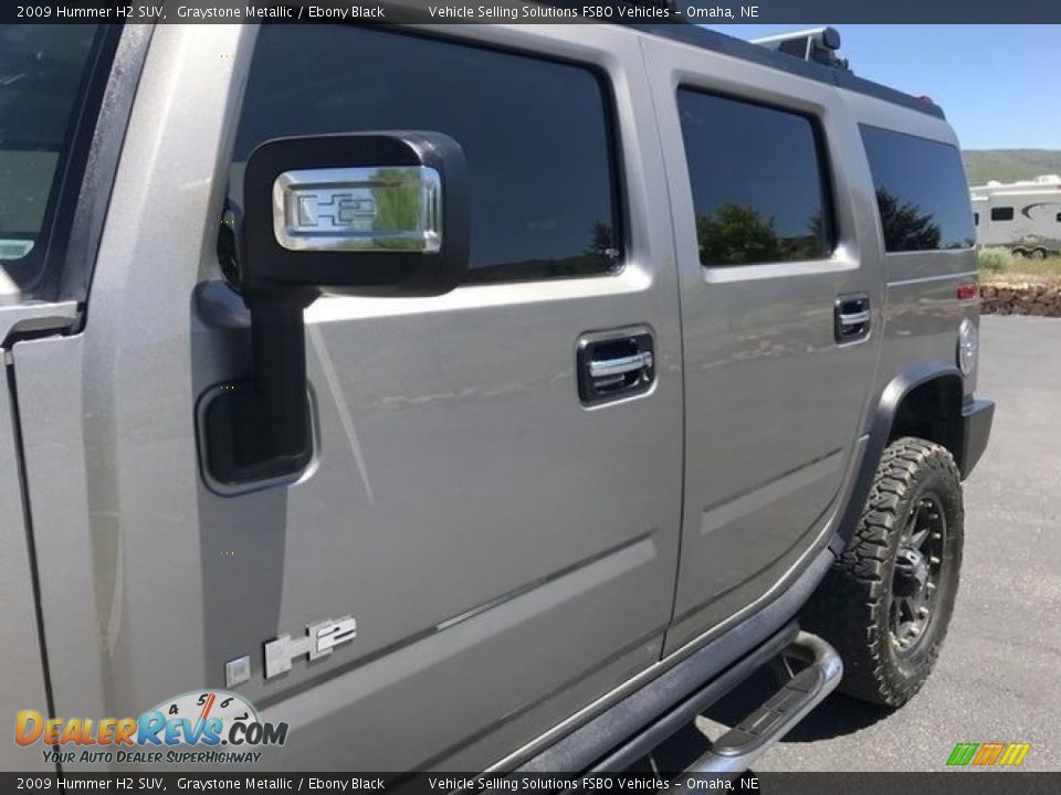 2009 Hummer H2 SUV Graystone Metallic / Ebony Black Photo #18