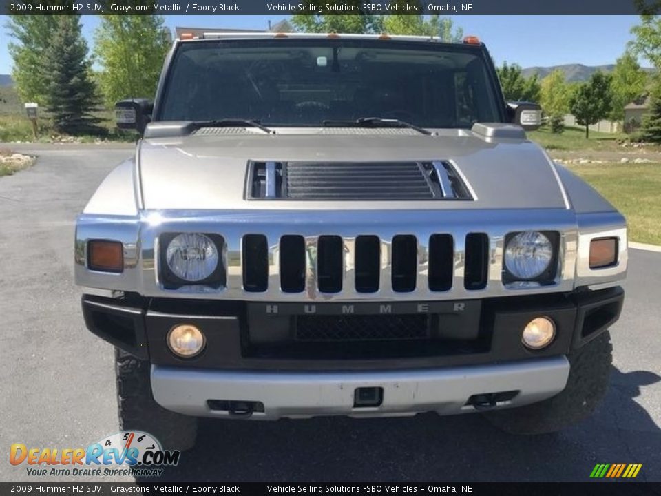 2009 Hummer H2 SUV Graystone Metallic / Ebony Black Photo #22