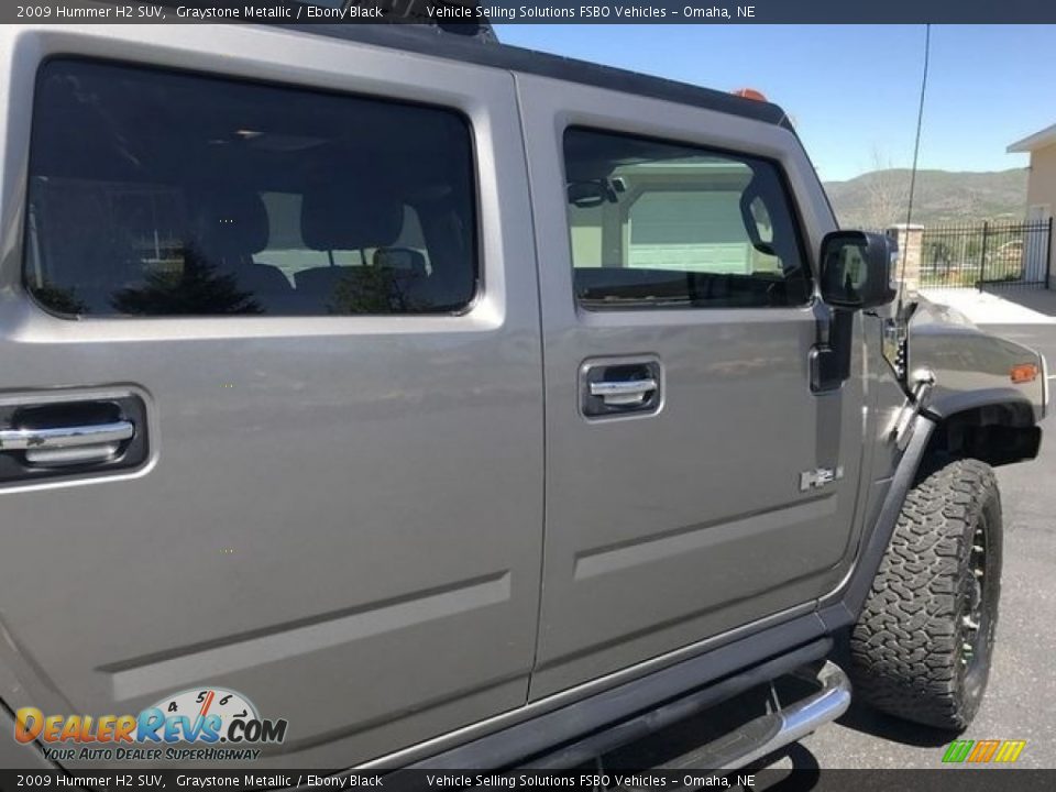 2009 Hummer H2 SUV Graystone Metallic / Ebony Black Photo #23