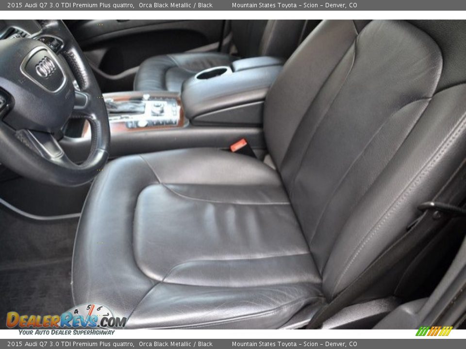 2015 Audi Q7 3.0 TDI Premium Plus quattro Orca Black Metallic / Black Photo #11