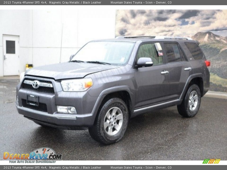 2013 Toyota 4Runner SR5 4x4 Magnetic Gray Metallic / Black Leather Photo #3