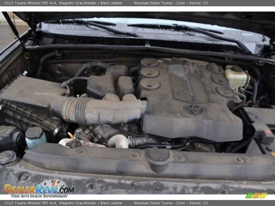 2013 Toyota 4Runner SR5 4x4 Magnetic Gray Metallic / Black Leather Photo #9