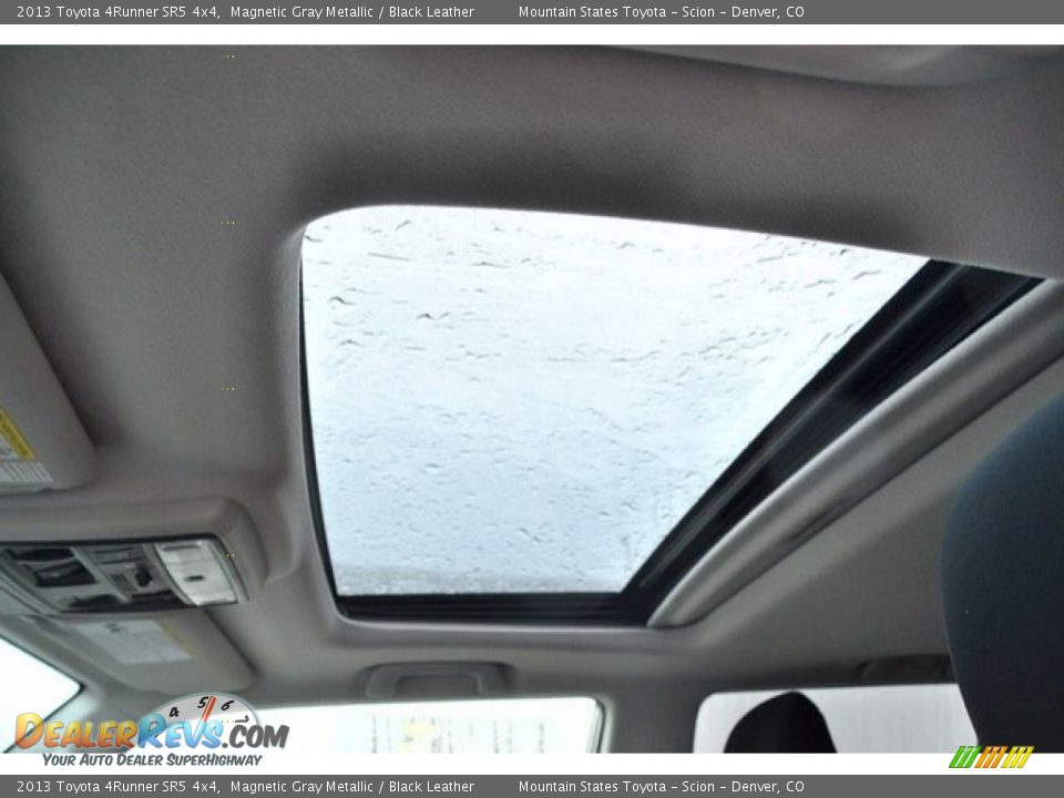 2013 Toyota 4Runner SR5 4x4 Magnetic Gray Metallic / Black Leather Photo #10