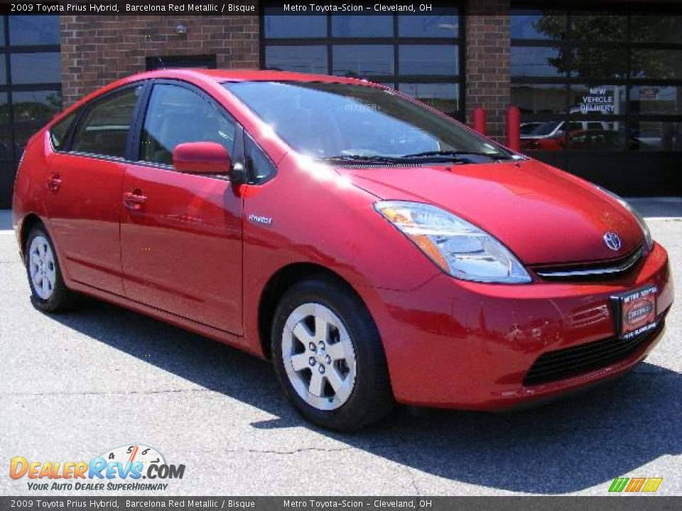 2009 Toyota Prius Hybrid Barcelona Red Metallic / Bisque Photo #1