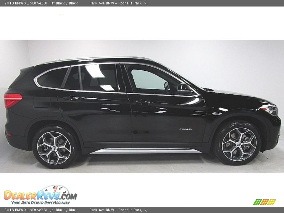 2018 BMW X1 xDrive28i Jet Black / Black Photo #6