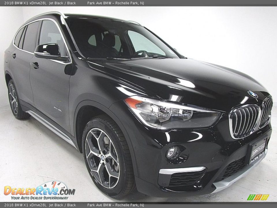 2018 BMW X1 xDrive28i Jet Black / Black Photo #7