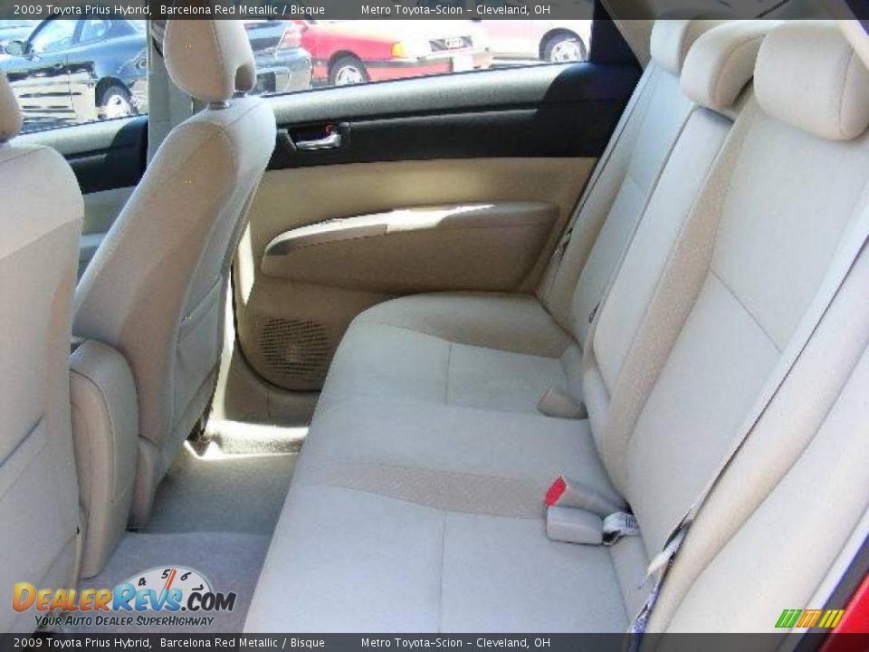 2009 Toyota Prius Hybrid Barcelona Red Metallic / Bisque Photo #11