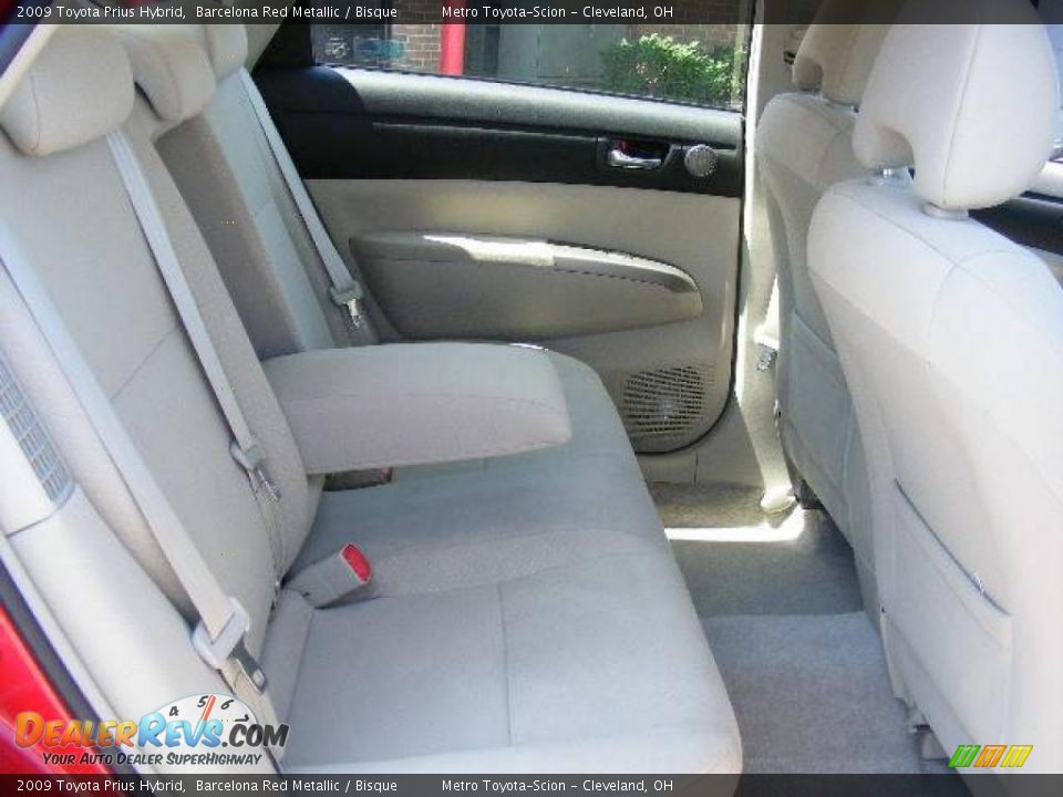 2009 Toyota Prius Hybrid Barcelona Red Metallic / Bisque Photo #12
