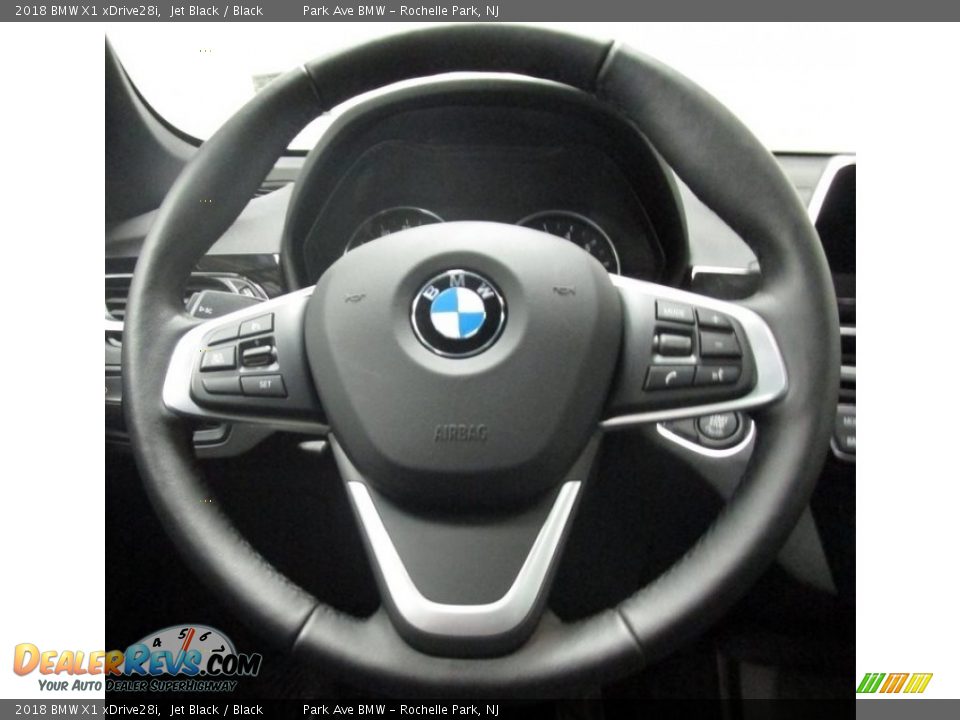 2018 BMW X1 xDrive28i Jet Black / Black Photo #26