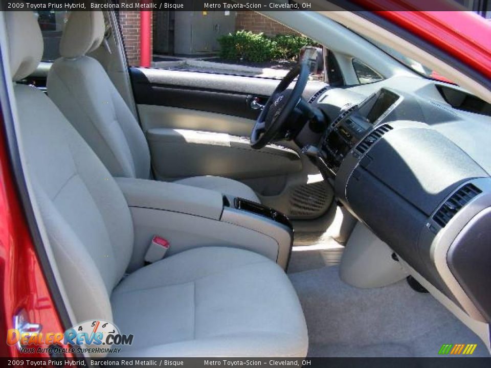 2009 Toyota Prius Hybrid Barcelona Red Metallic / Bisque Photo #13