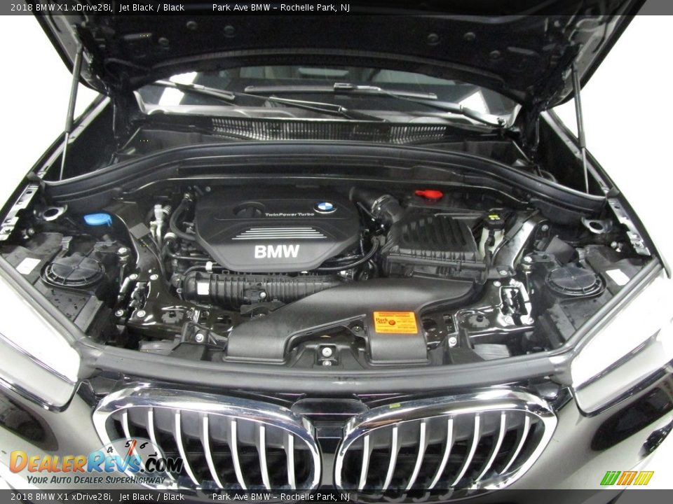 2018 BMW X1 xDrive28i Jet Black / Black Photo #32