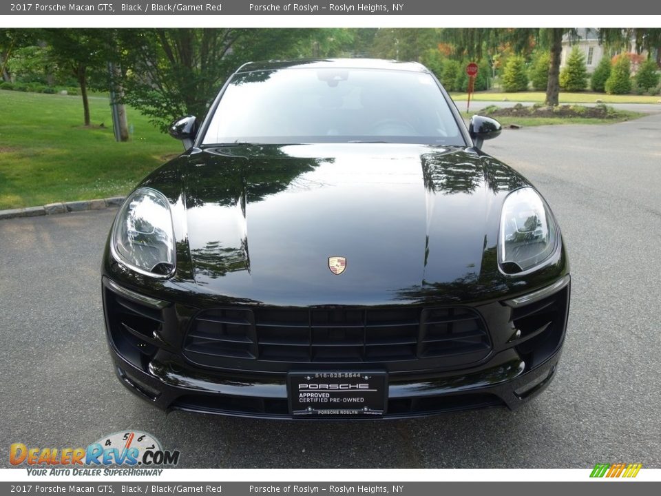 2017 Porsche Macan GTS Black / Black/Garnet Red Photo #2