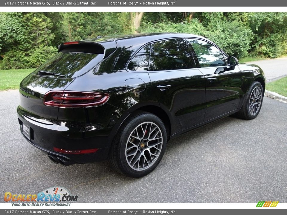 2017 Porsche Macan GTS Black / Black/Garnet Red Photo #6